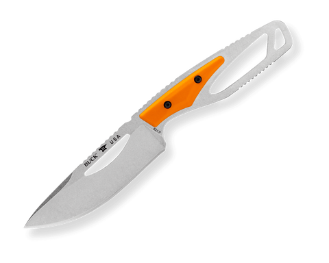 Buck 0631ORS 631 Paklite 2.0 Field Knife Orange GFN 420HC