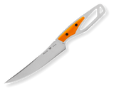 Buck 0636ORS 636 PakLite Processor Select Fixed Blade Knife Skeletonized Orange GFN Handle