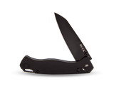 Buck 0698BKS 698 Ferrox Knife Crossbar Lock Black Aluminum Reverse Tanto