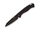 Buck 0698BKS 698 Ferrox Knife Crossbar Lock Black Aluminum Reverse Tanto