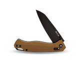 Buck 0698BRS 698 Ferrox Knife Crossbar Lock Bronze Aluminum Reverse Tanto