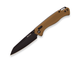 Buck 0698BRS 698 Ferrox Knife Crossbar Lock Bronze Aluminum Reverse Tanto