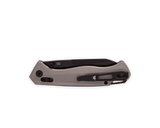 Buck 0698GYS 698 Ferrox Knife Crossbar Lock Gray Aluminum Reverse Tanto