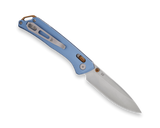 Buck 0700BLS 700 Nomad Knife Cross Bar Lock D2 Blue Aluminum