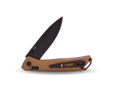 Buck 0700BRS 700 Nomad Knife Cross Bar Lock D2 Bronze Aluminum