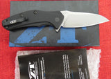 Zero Tolerance Knife by Kershaw ZT 0770 Assisted Folder Elmax Blade Aluminum Handles Liner Lock USA