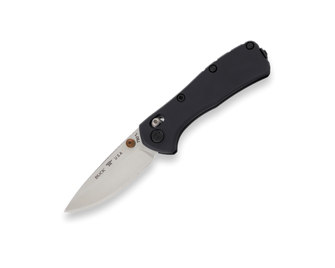 Buck 0790BKS 790 Mini Ranger Elite Knife MagnaCut Black Aluminum Crosslock Bar USA