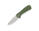 Buck 0790GRS1 790 Mini Range Pro Knife Crossbar Lock 154CM Drop Point Green GFN