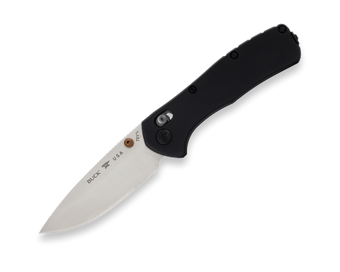 Buck 0791BKS 791 Ranger Elite Knife MagnaCut Black Aluminum Crosslock Bar USA