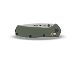 Buck 0791GRS 791 Ranger Elite Knife MagnaCut Green Aluminum Crosslock Bar USA