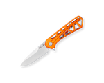 Buck 0814ORS 814 Mini Trace Knife Orange Aluminum Manual Flipper Liner Lock