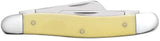 Case 80035 Medium Stockman Knife Yellow 3318 SS