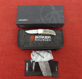 Boker 111006 1006 Gentleman's Pocket Knife Small Stag Lockback Germany