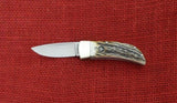 Boker 111006 1006 Gentleman's Pocket Knife Small Stag Lockback Germany