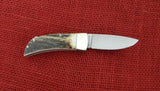 Boker 111006 1006 Gentleman's Pocket Knife Small Stag Lockback Germany