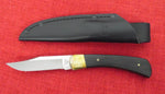 Buck 0101BRS 101 Fixed 110 Hunter Knife  420HC Leather Sheath USA Made 2020 Dymondwood Handle Lot#BU-331