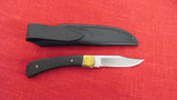 Buck 0101BRS 101 Fixed 110 Hunter Knife  420HC Leather Sheath USA Made 2020 Dymondwood Handle Lot#BU-331