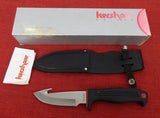 Kershaw 1014 Elk Skinner Japan Made Hunting Knife Guthook Leather Sheath