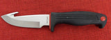 Kershaw 1014 Elk Skinner Japan Made Hunting Knife Guthook Leather Sheath