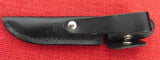 Buck 0102-BP 102 Woodsman Hunting Knife 1990 Polished Blade Brass Guard & Butt USA Lot#102-1