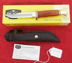 Buck 0102BRS 102 102BRS Woodsman Fixed Blade Hunting Knife Cocobolo Dymondwood USA Discontinued lot#102-29