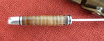 Buck 0102 102 Woodsman 2011 Leather Handle Knife Distressed Leather Sheath Lot#102-41