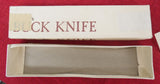 Buck 0103 103 Skinner Single Line Early 1960's Leather Foldover Vintage Knife w/ Box Lot#103-17