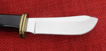 Buck 0103 103 Skinner Brass Guard/Pommel Black Handle Highly Polished lot#103-46