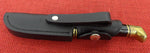 Buck 0103 103 Skinner Brass Guard/Pommel Black Handle Highly Polished lot#103-46
