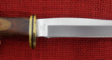 Buck 0105BRS 105 Pathfinder Cocobolo w/ Brass Fixed Blade Knife 1996 USA Lot#105-39