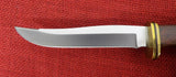 Buck 0105BRS 105 Pathfinder Cocobolo w/ Brass Fixed Blade Knife 1996 USA Lot#105-39