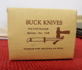 Buck 0105 105 Pathfinder Knife 3 Line 1972-1985 USA 105-41