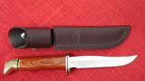 Buck 0105BRS 105 Pathfinder Cocobolo Dymondwood Fixed Blade Hunting Knife USA Discontinued