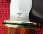 Buck 0105BRS 105 Pathfinder Cocobolo Dymondwood Fixed Blade Hunting Knife USA Discontinued