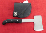 Buck 0106 106 Hatchet Axe Knife 2 Line Stamp 1971 USA Black Micarta UNUSED Lot#106-13