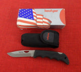 Kershaw 1065A 1065 Outlaw Bill 2 Knife NOS 440C Rubber Hndl USA