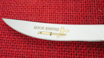 Buck 0107EKSLE 107 Scout 2012 Limited Edition Knife Elk Stag Mirror Polished 420HC 24kt Gold Etch Lot#107-7