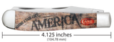 Case 10846 Trapper Knife Color Infusion Handle "Making A Case For America" 4254 SS