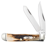 Case 10862 Tiny Trapper Knife Stag Stainless USA w/ Tin 2026