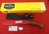 Buck 0108WAS 108 Compadre Red Froe Knife 5160 Chopper Micarta USA BU-633
