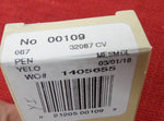 Case 00109 Pen Knife Yellow Synthetic 2018 Chrome Vanadium NOT CS 32087 CV