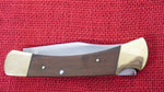 Buck 0110 110 Folding Hunter Knife Lockback USA Made Early 1970's 2 Pin Lot#110-217