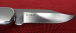 Buck 0110 110 Green Bone Nickel Silver Bolsters Folding Hunter Knife USA 2008 SN#113 Lot#110-120 (Copy)