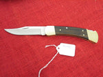 Buck 0110 110 Folding Hunter Knife Lockback USA Made 1974-1980 2 Dot Lot#110-129