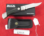 Buck 0110-MS 110 Folding Hunter Master Series BG42 Blade Emerald Green Wood 1998 USA Lot#110-146