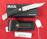 Buck 0110-MS 110 Folding Hunter Master Series BG42 Blade Emerald Green Wood 1998 USA Lot#110-146