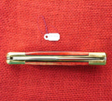 Buck 0110 110RB Red Bone Folding Hunter Knife Lockback USA Made 1990 Lot#110-152