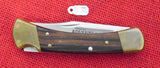 Buck 0110 110 Folding Hunter Knife Bill Jordan Advantage Camo Etched Blade 1995 USA Lot#110-156