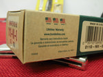 Buck 0110 110-NX  Folding Hunter Knife Nickel Silver Partially Serrated USA Made 1997 Lot#110-164