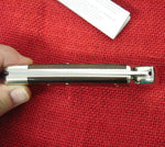 Buck 0110 110-NX  Folding Hunter Knife Nickel Silver Partially Serrated USA Made 1997 Lot#110-164